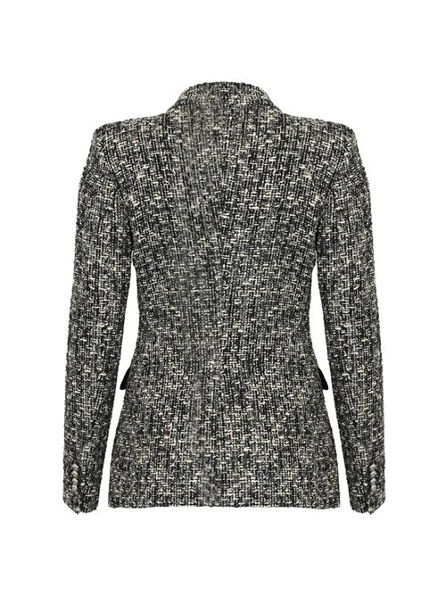 Giacca Parigi in tweed nero Tagliatore | J-PARIGI10B 160066 25I078 N10642111